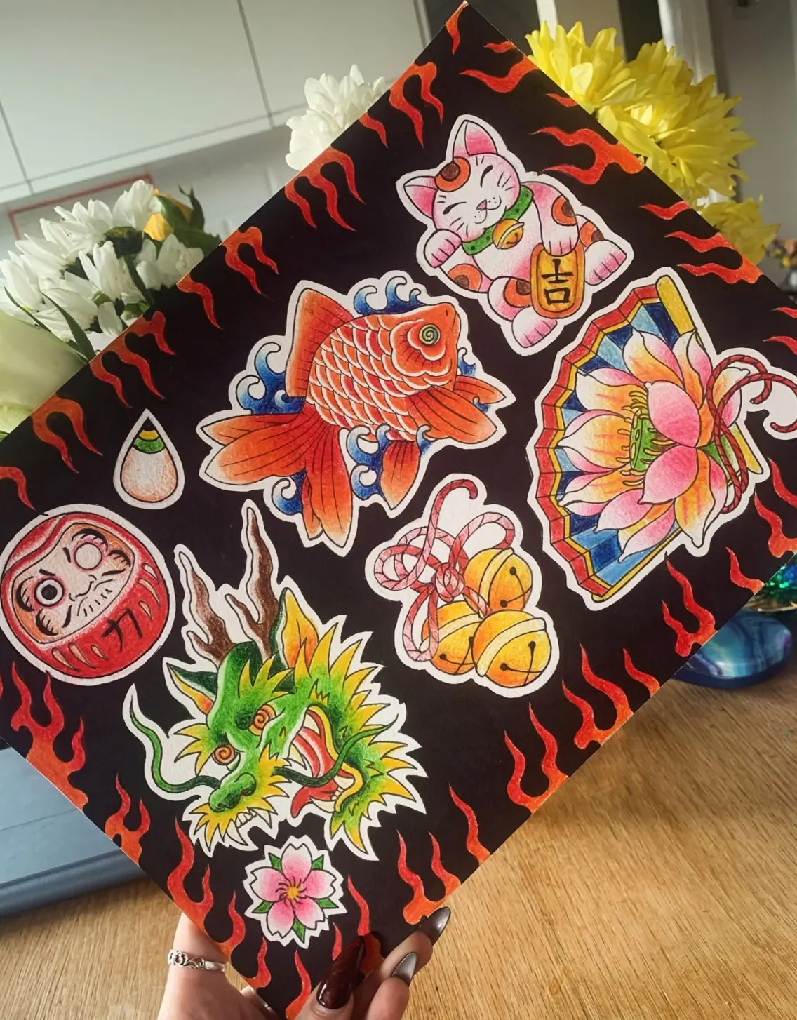 Asian Traditional Irezumi Tattoo Designs