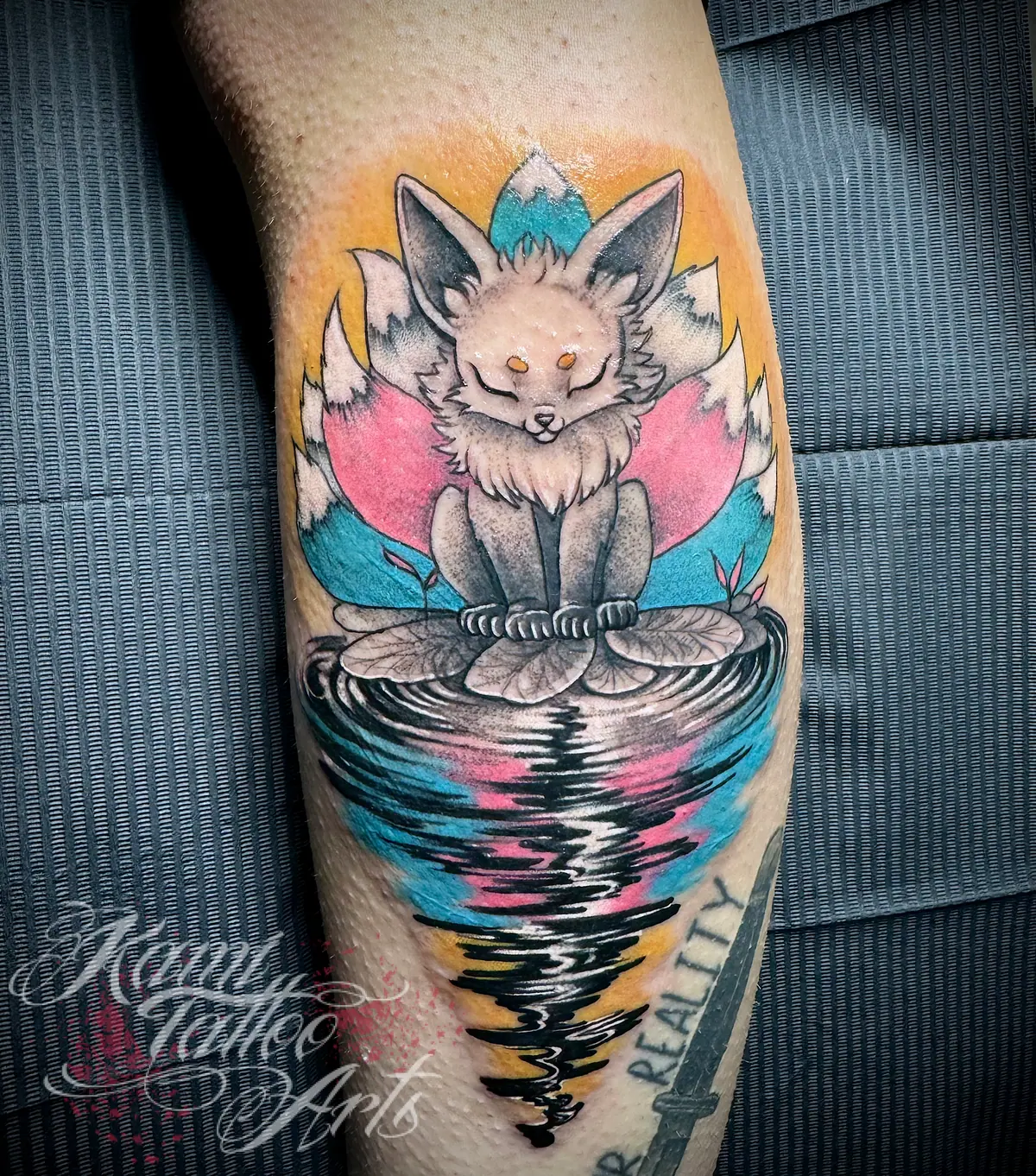 Kitsune Transgender Ninetails Tattoo