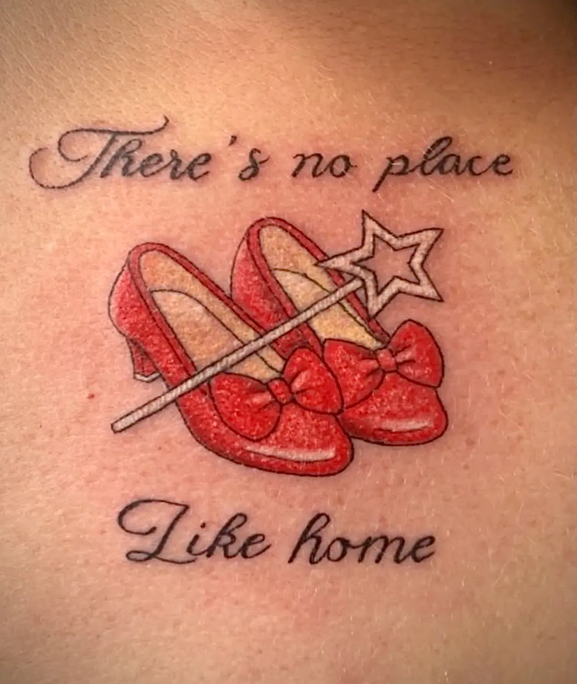 Ballerinas Shoes Wand Magic Home Tattoo