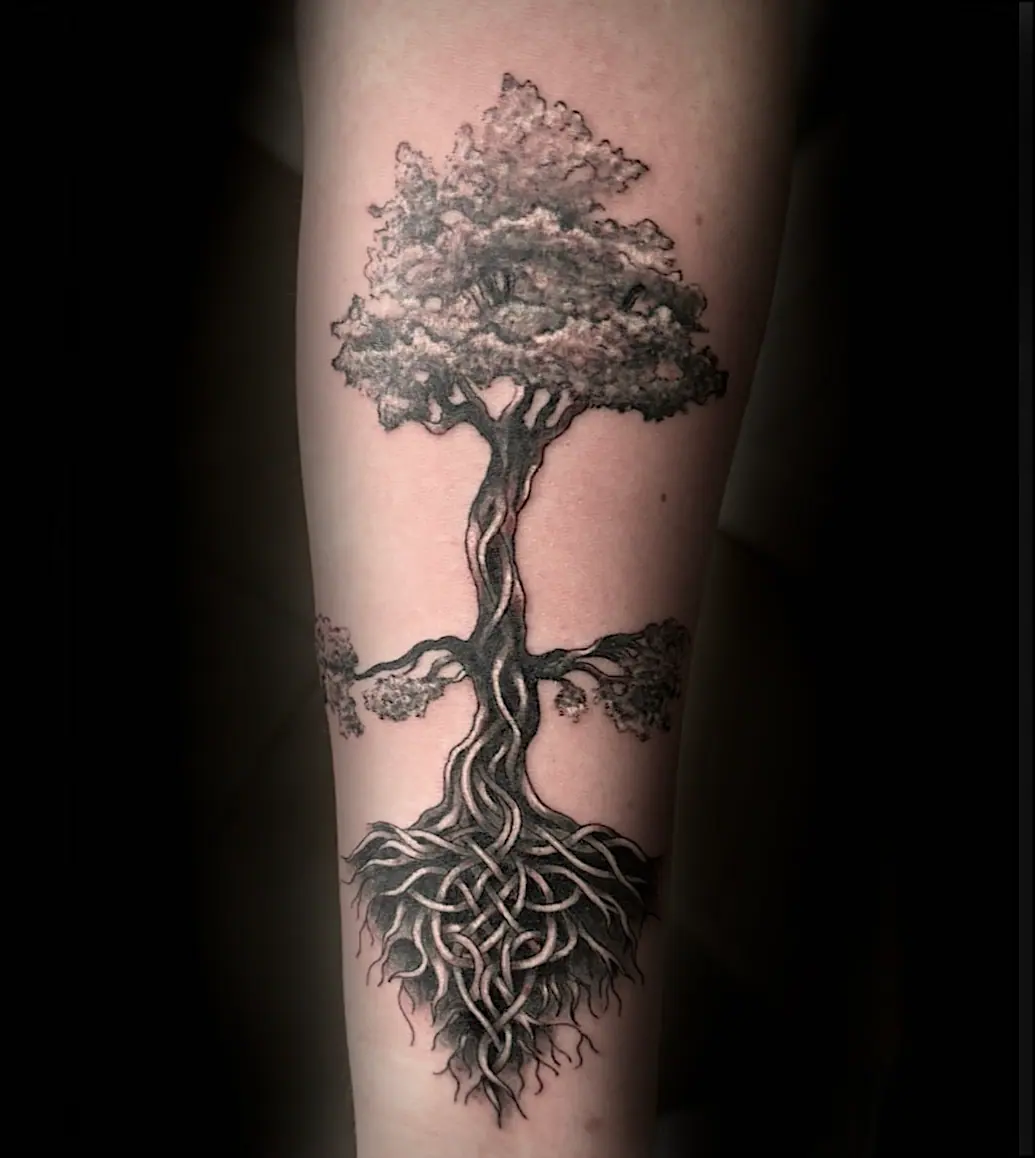 Celtic Tree Tattoo