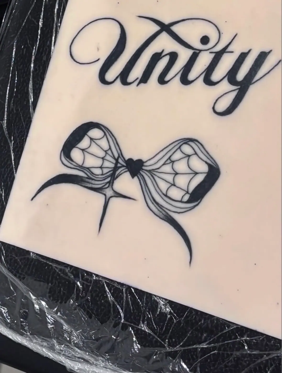 Bow Unity Fake Skin Practice Design